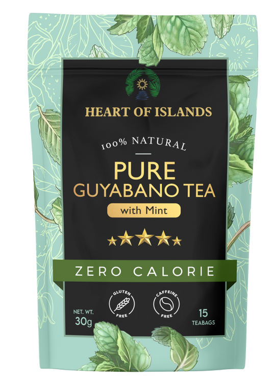 Guyabano tea with Mint